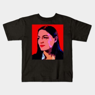Alexandria Ocasio-Cortez Kids T-Shirt